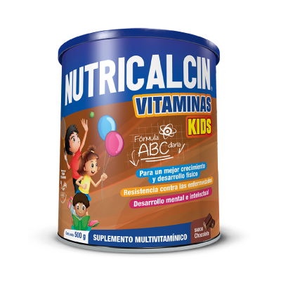 NUTRICALCIN KIDS CHOCOLATE LATA 500GR 
